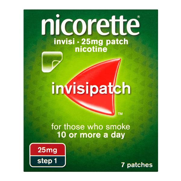 Nicorette Step 1 Invisipatch 25mg (7)