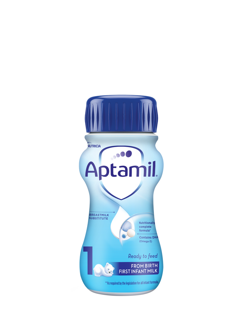 Aptamil First Infant Milk 0-12Months - 200ml (12)