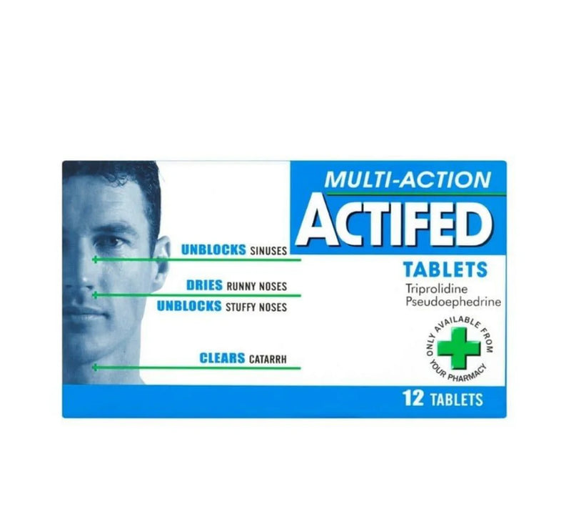 Actifed Tablets (12)