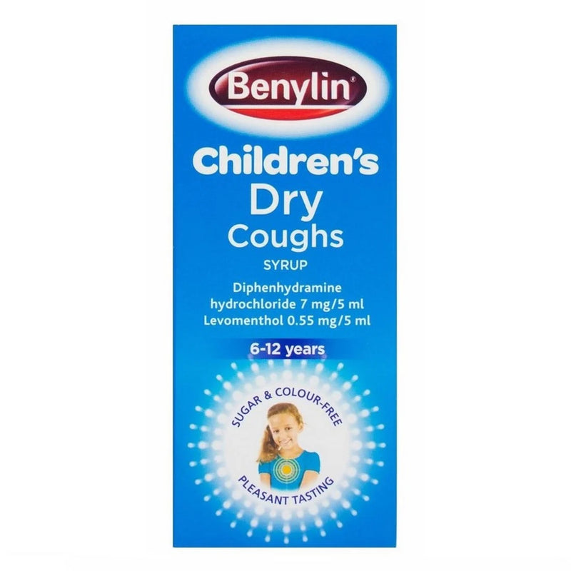 Benylin Children's Dry Cough Syrup 125ML