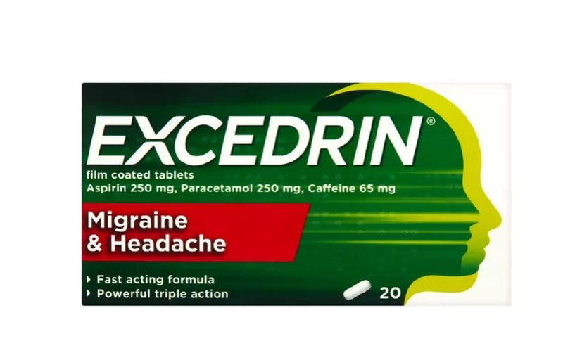 Excedrin Migraine & Headache Tablets (20)