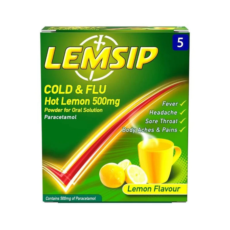 Lemsip Cold & Flu Original - 5 Sachets