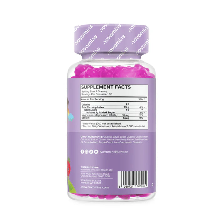 Novomins Kids Magnesium Gummies (30)