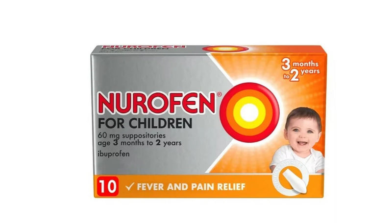 Nurofen For Children 60mg Suppositories (10)