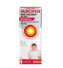 Nurofen For Children Six Plus Strawberry 200ml