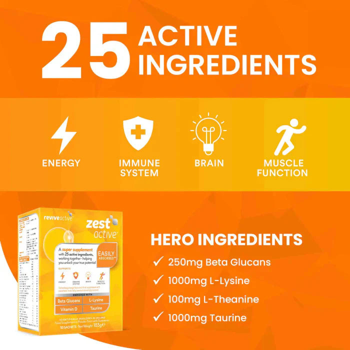 Revive Active Zest- 30 Sachets