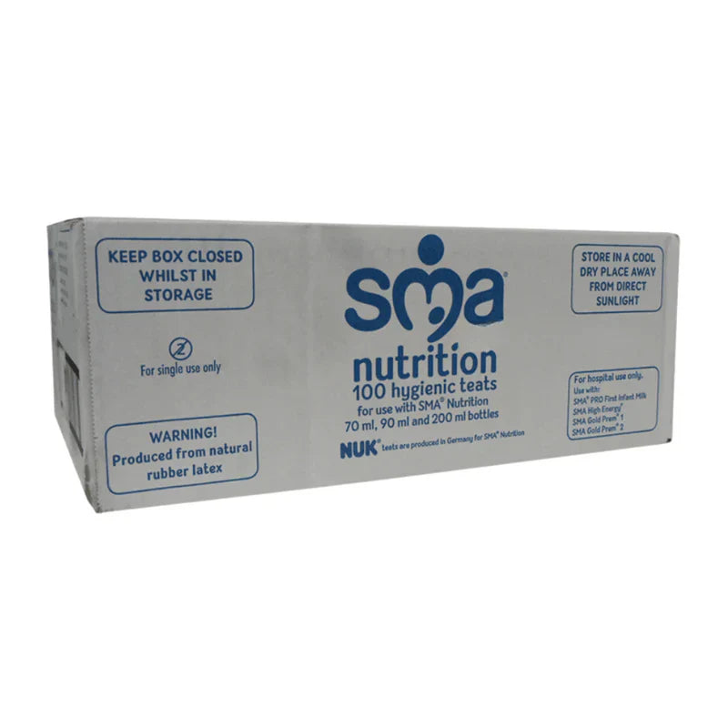 SMA Hygenic Teats - 100 Pack