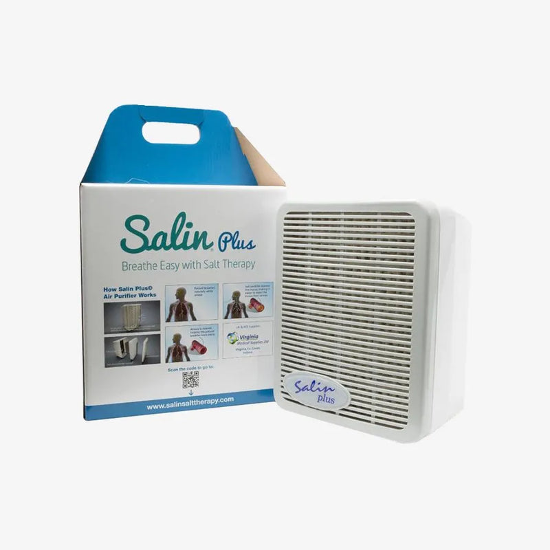 Salin Plus Salt Therapy Machine Breath Easy Special Offer - Air Purifier with Salt Therapy