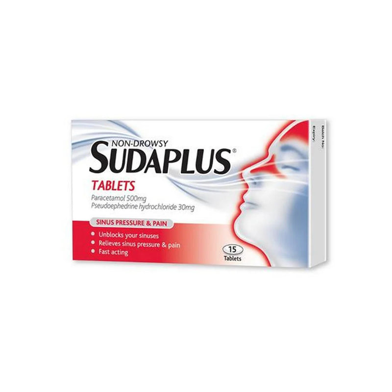 Sudaplus Non-Drowsy Tablets (15)