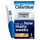 Clearblue Digital Pregnancy Test with Weeks Indicator 1 Test