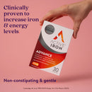 Active Iron Advance - 25mg Non-Constipating Iron - 30 Capsules