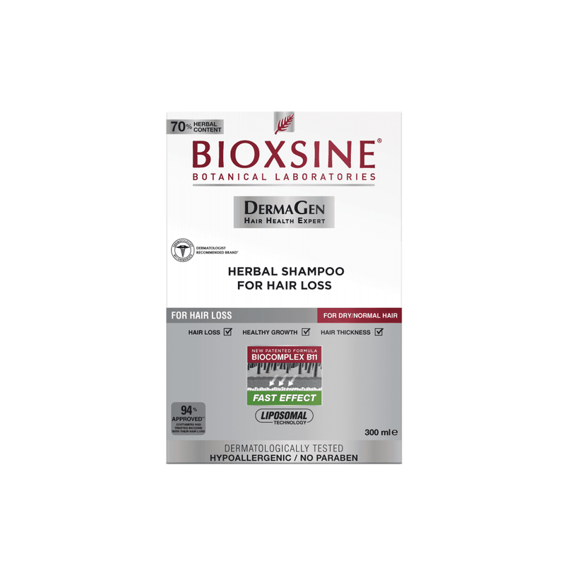 Bioxsine Shampoo For Hair Loss Dry/Normal Hair