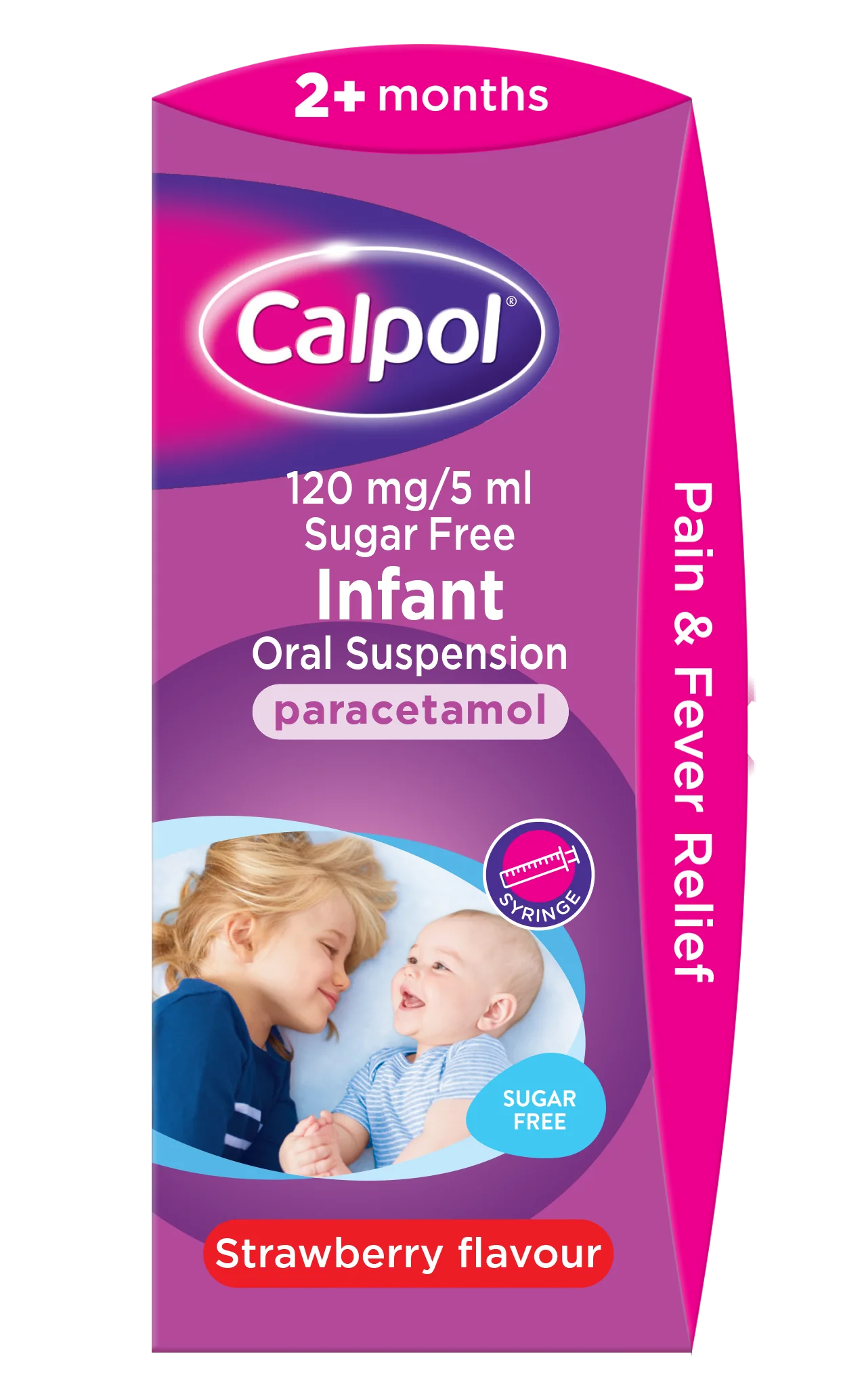 Calpol Infant Oral Suspension Sugar Free 140ml