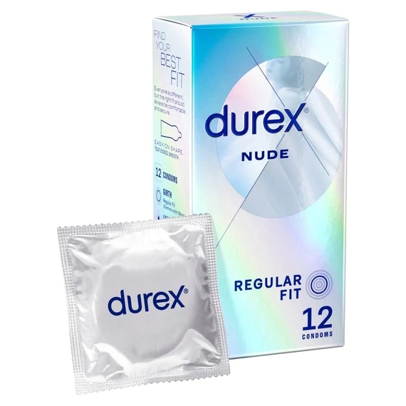 Durex Nude Regular Fit Condoms (12)