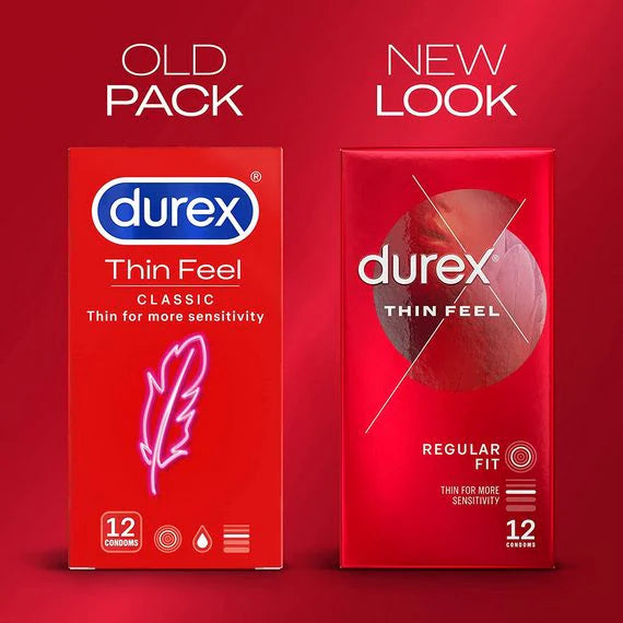 Durex Thin Feel Condoms (12 Pack)