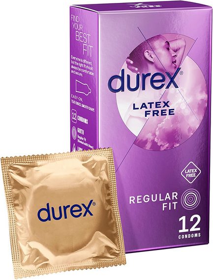 Durex Latex Free Condoms (12 Pack)