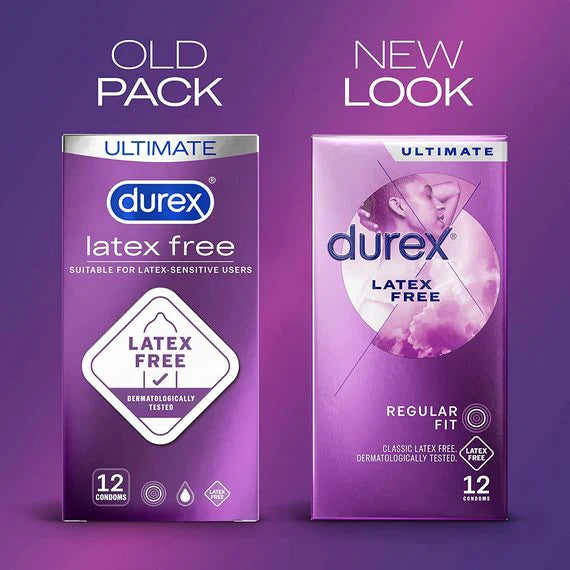 Durex Latex Free Condoms (12 Pack)