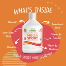 Swedish Nutra Mega Sport Multi Vitamin 500ml