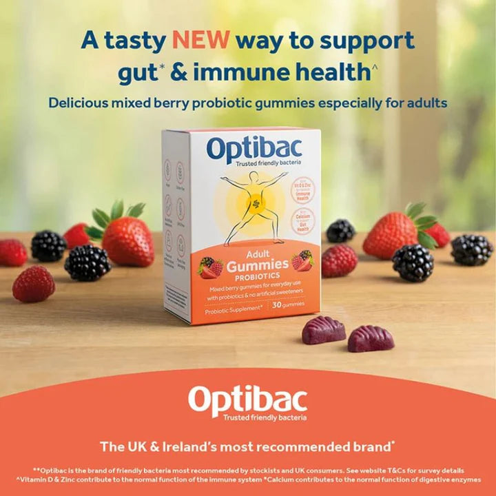 Optibac Adult Gummies - 30 Gummies