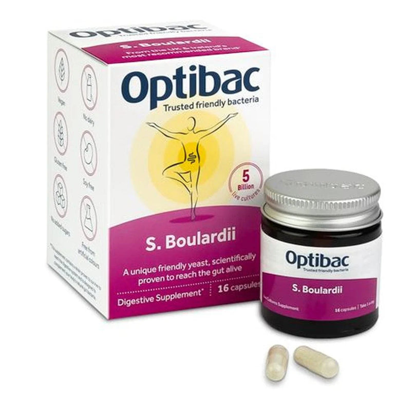 Optibac S.Boulardii - 16 Capsules