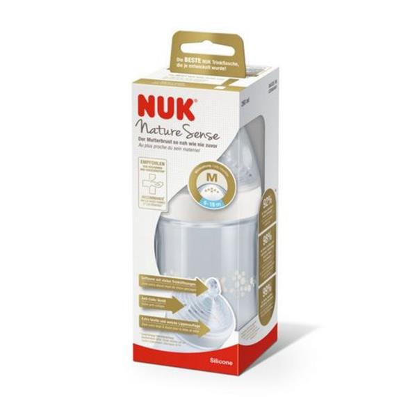 Nuk Nature Sense Bottle 260ML