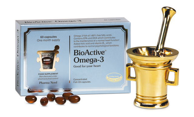 PharmaNord BioActive Omega 3 - 60 Capsules
