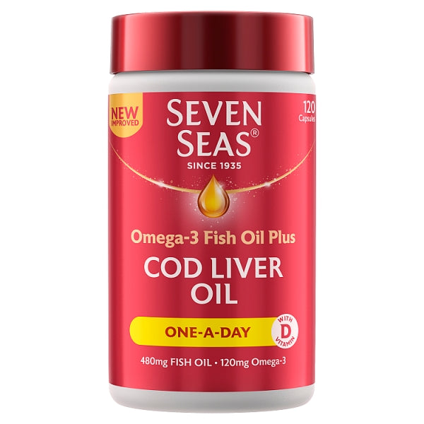 Seven Seas Cod Live Oil Caosules (120)