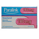 Paralink Paracetamol 180mg Suppositories (10)