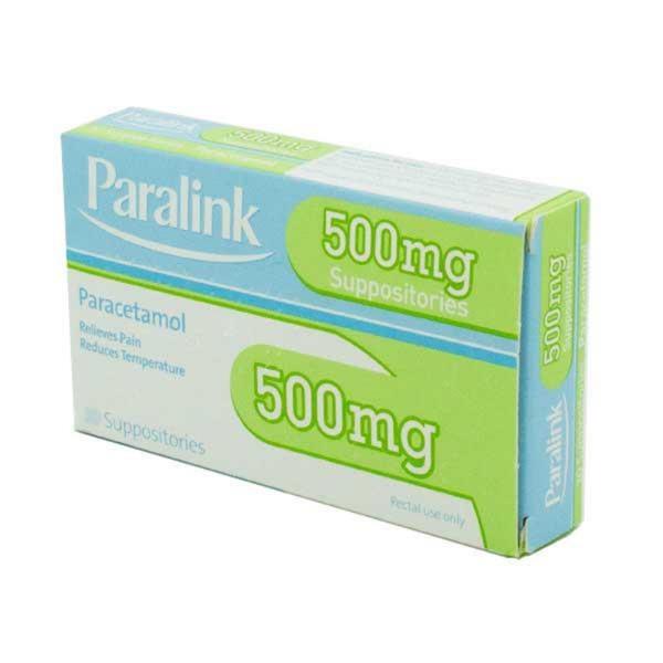 Paralink Paracetamol 500mg Suppositories (10)