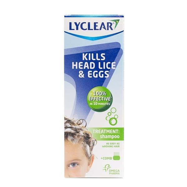 Lyclear Shampoo With Comb 200Ml