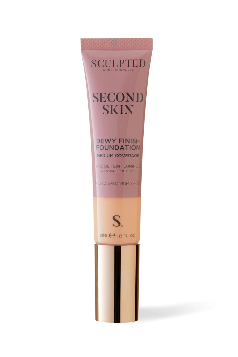 Sculpted By Aimee Second Skin Foundation Dewy Finish - Medium Plus 4.5