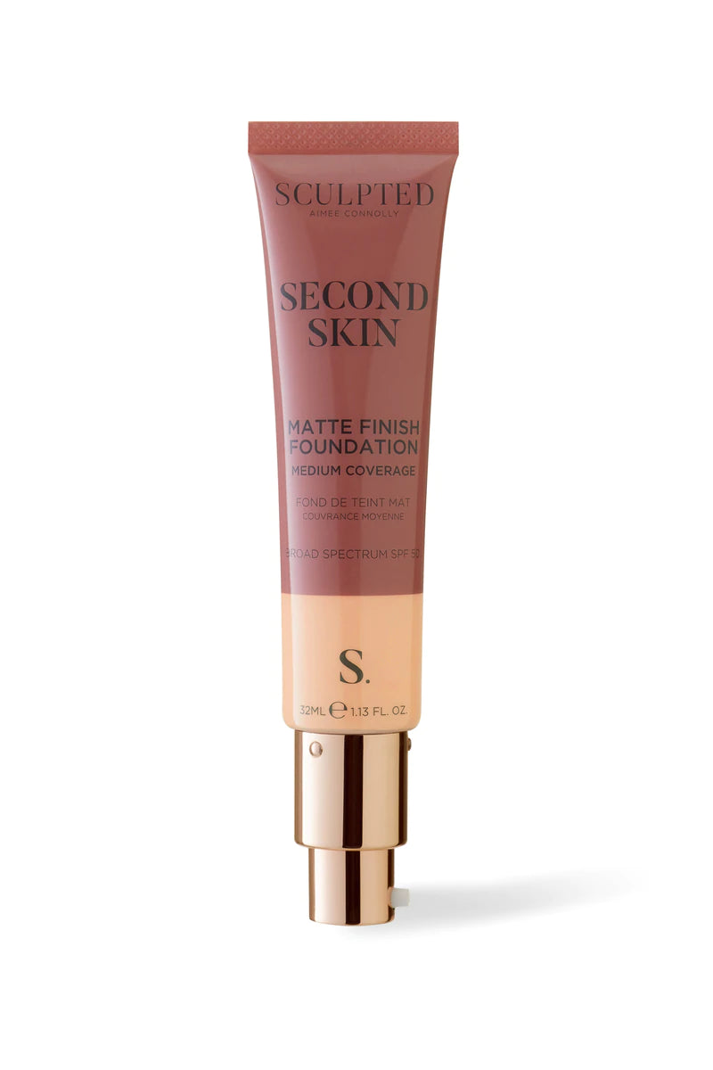 Sculpted By Aimee Second Skin Foundation Matte Finish - Medium Plus 4.5