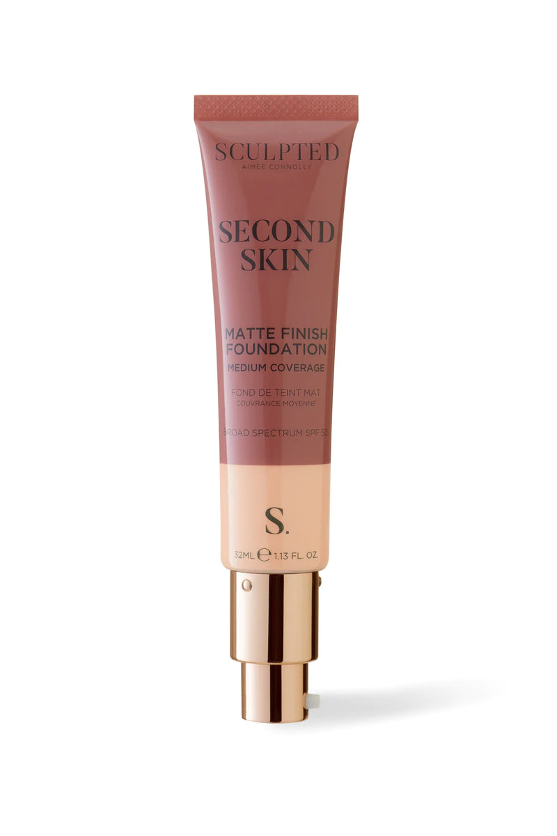 Sculpted By Aimee Second Skin Foundation Matte Finish - Tan 5.0