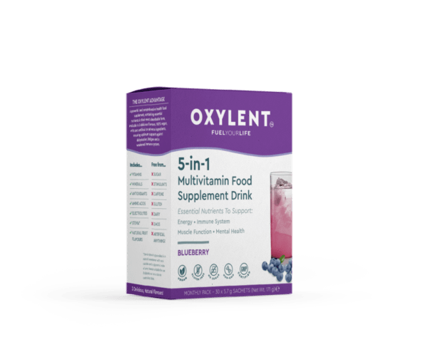 Oxylent Blueberry Flavour 30 Sachets