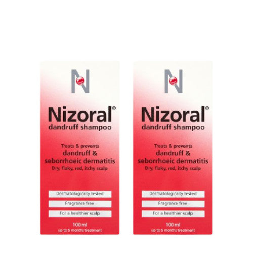 Nizoral Dandruff Shampoo 2 Pack