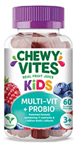 Chewy Vites Kids Multi-Vit + Probio 60s