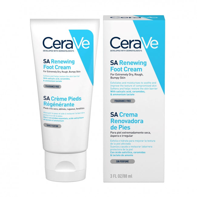 CeraVe SA Renewing Foot Cream 88ML