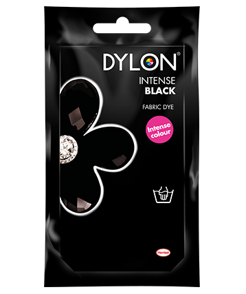 Dylon Fabric Dye Intense Black For Hand Wash 50g