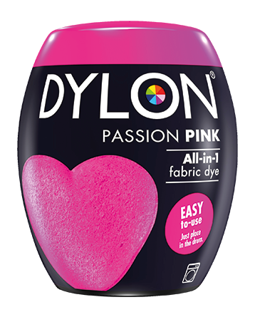 Dylon Dye Passion Pink For Washing Machine 350g