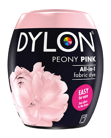 Dylon Dye Peony Pink For Washing Machine 350g