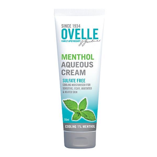 Ovelle Menthol Aqueous Cream Tube 250ml