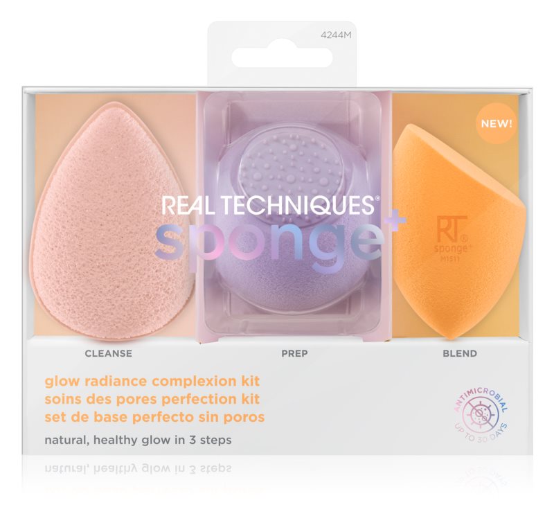 Real Techniques Sponge+ Glow Radiance Set