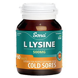 Sona- L Lysine 500MG (60)