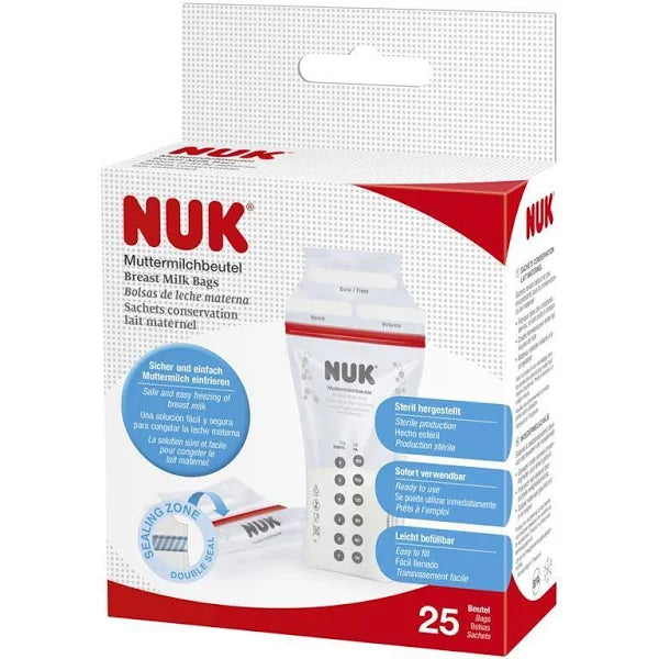 NUK Breast Milk Bags-25 Pack