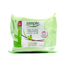 Simple Cleansing Facial Wipes 25's